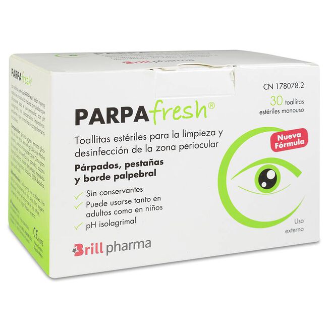 ParpaFresh Limpieza Ocular, 30 Uds