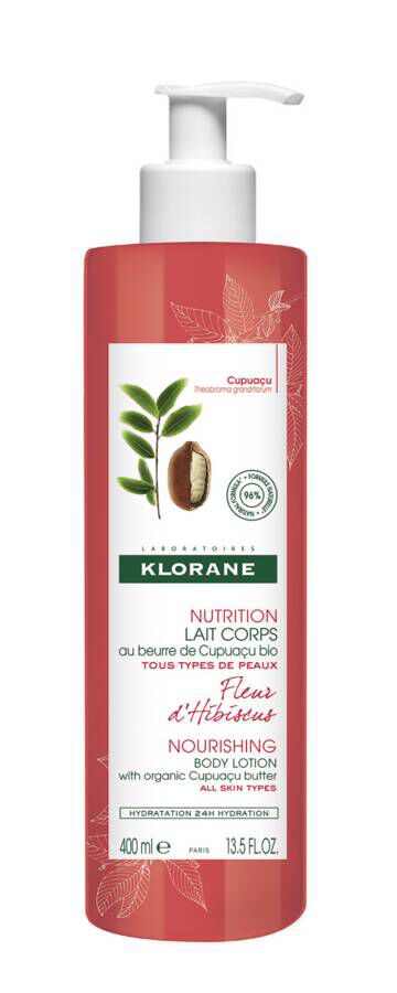 imagen de Klorane Leche Corporal Flor de Hibiscus, 400 ml