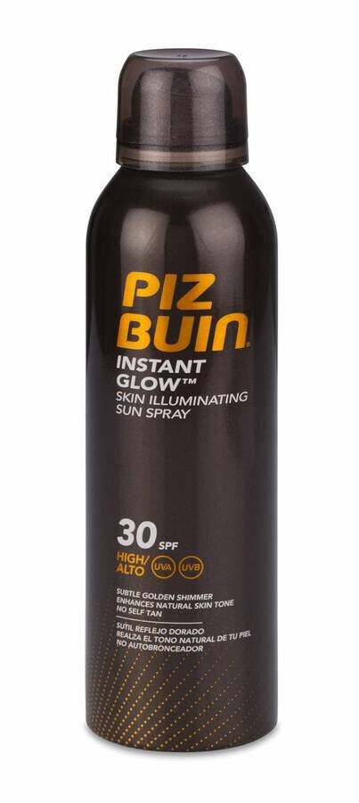 Piz Buin Instant Glow Spray Piel Luminosa SPF 30, 150 ml