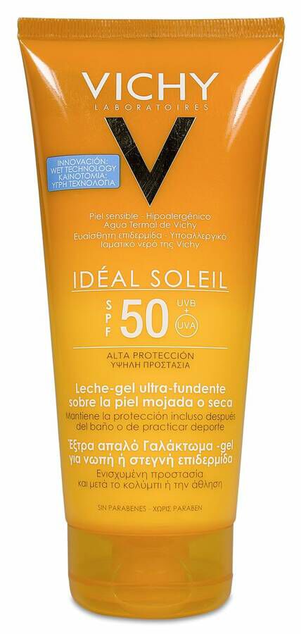 Vichy Gel Wet Skin 50+, 200 ml