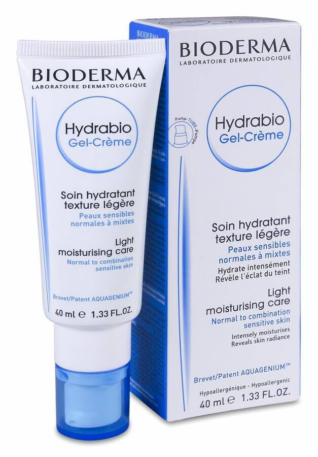 Bioderma Hydrabio Gel Crema Hidratante, 40 ml