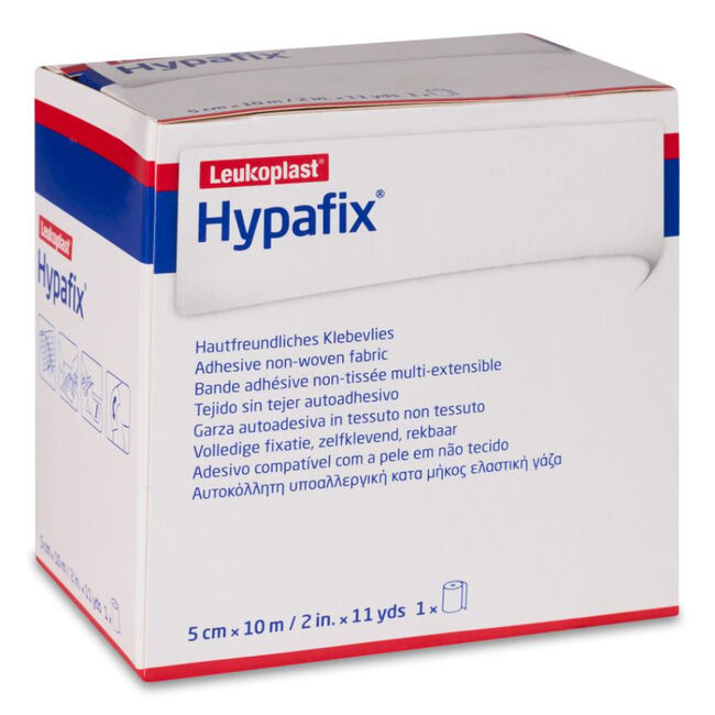 Hypafix Gasa Esparadrapo Fijación 5 cm x 10 m, 1 unidad