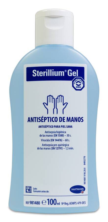 Sterillium Gel Biocida Antiséptico de Manos, 100 ml