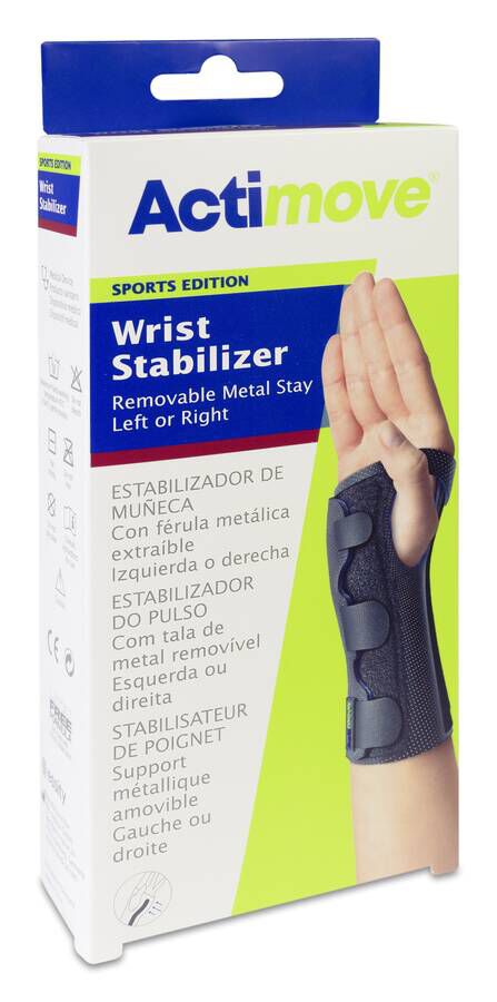 BSN Actimove Muñequera Estabilizadora Ambidiestra Talla L, 1 Unidad