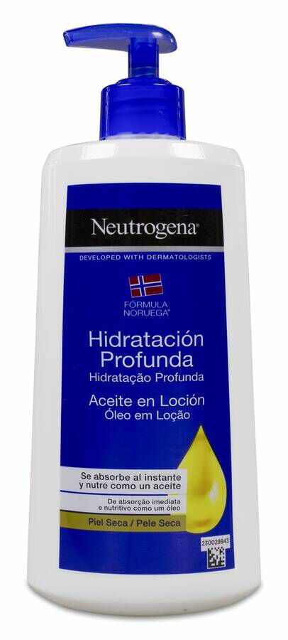 Neutrogena Hidratación Profunda Aceite en Loción, 400 ml
