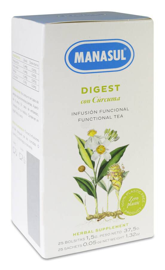 Manasul Digest con Cúrcuma