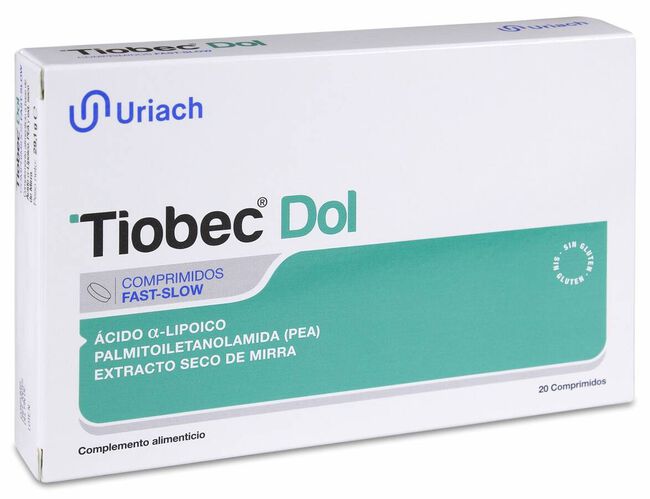 Tiobec Dol, 20 Comprimidos