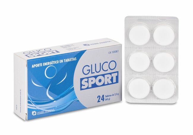 GlucoSport 2,5 g, 25 Uds