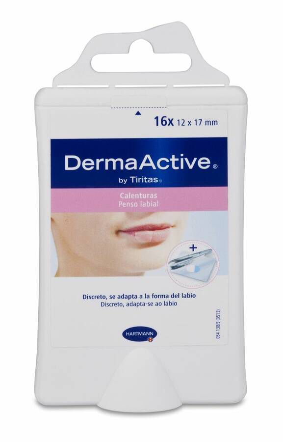 Dermaactive Calenturas 17 mm x 12 mm, 16 Uds