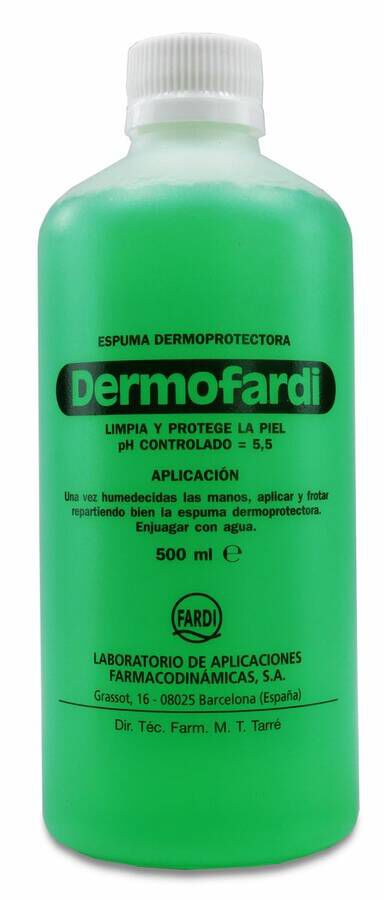 Dermofardi Espuma Dermoprotectora, 500 ml