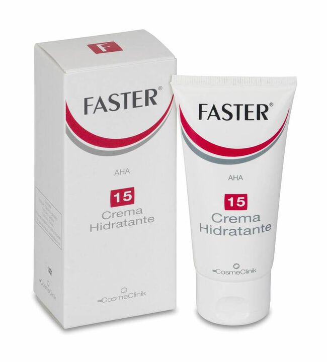 Faster 15 Crema Hidratante, 50 ml