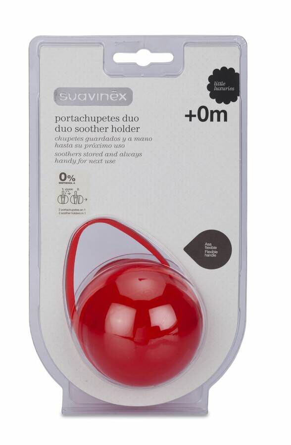 Suavinex Portachupetes Duo, 1 Ud