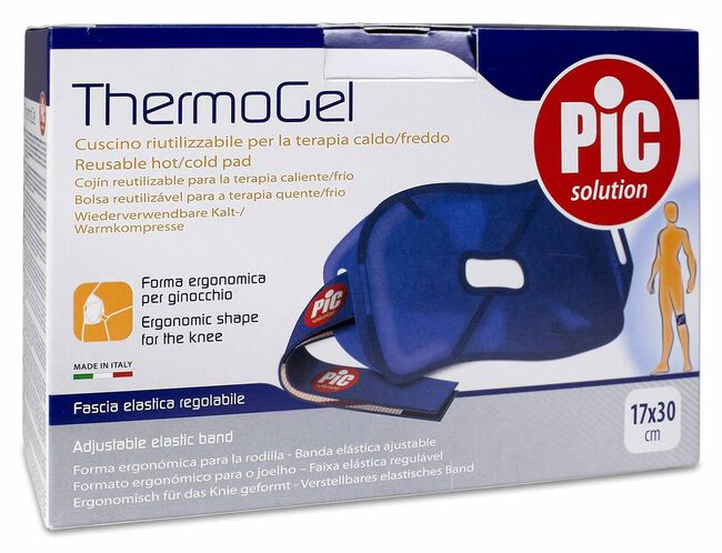 Pic Solution Thermogel para la Rodilla 17 x 30 cm, 1 Ud