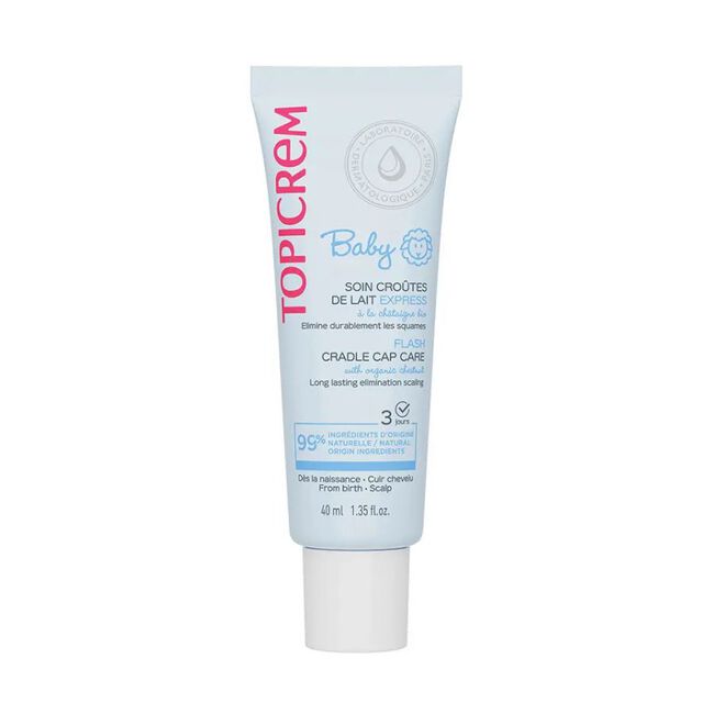 Topicrem Baby Cuidado Expres de la Costra Lactea Sebicur, 40 ml