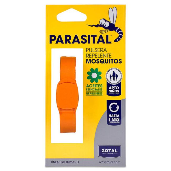 Parasital Pulsera Antimosquitos, 1 Unidad