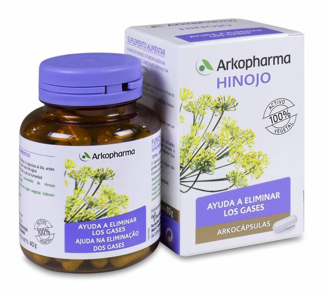 Arkopharma Arkocápsulas Hinojo, 84 Cápsulas