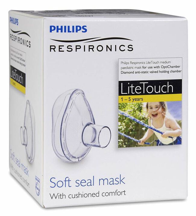 Philips LiteTouch Diamond Mascarilla Infantil, 1 Ud