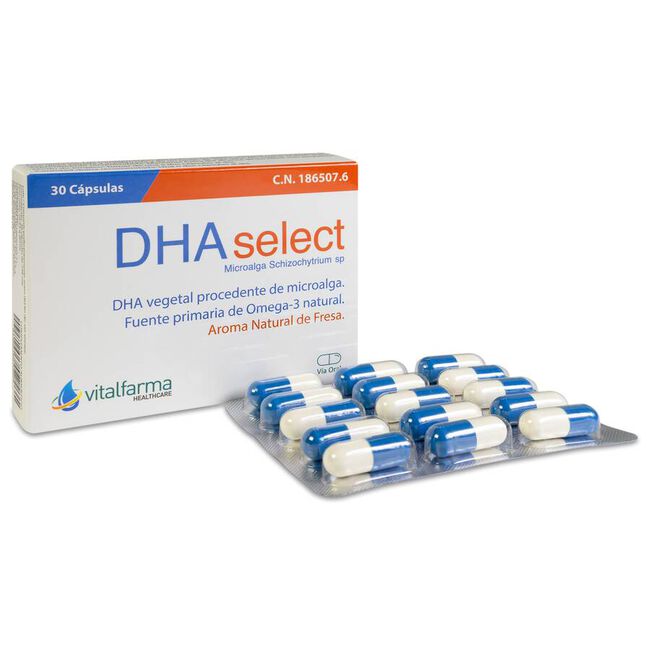 Vitalfarma Dha Select (Vegetal), 30 Cápsulas