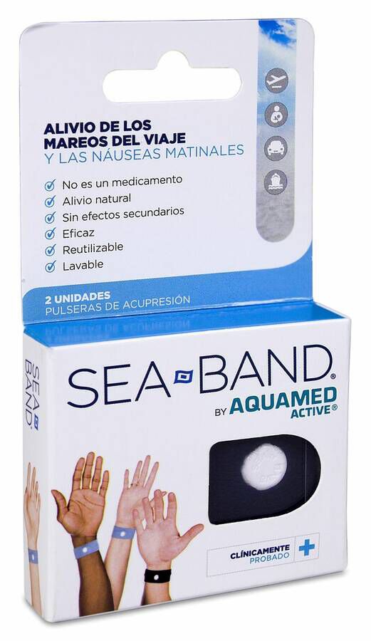 Aquamed Active SeaBand Adultos, 2 Uds