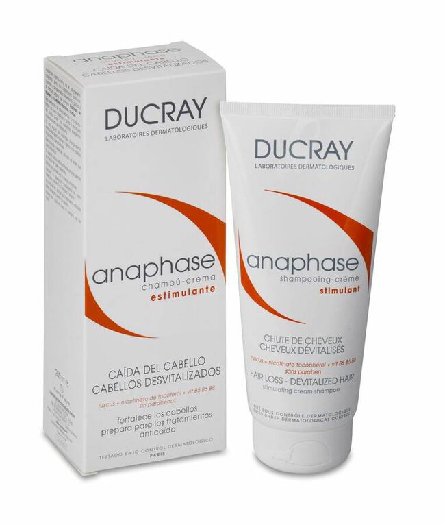 Ducray Anaphase Champú Crema Estimulante, 200 ml