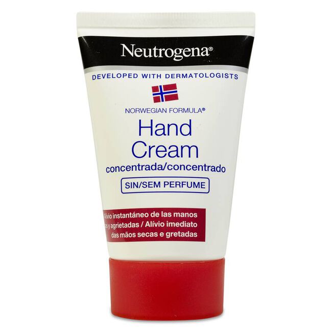 Neutrogena Crema de Manos Concentrada sin Perfume, 50 ml
