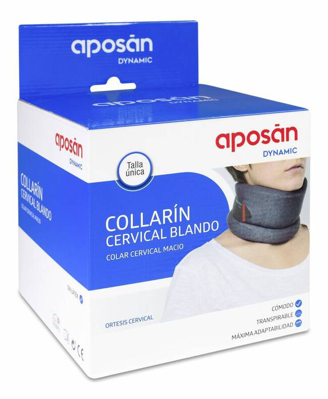 Aposán Dynamic Collarín Cervical Blando, 1 Ud