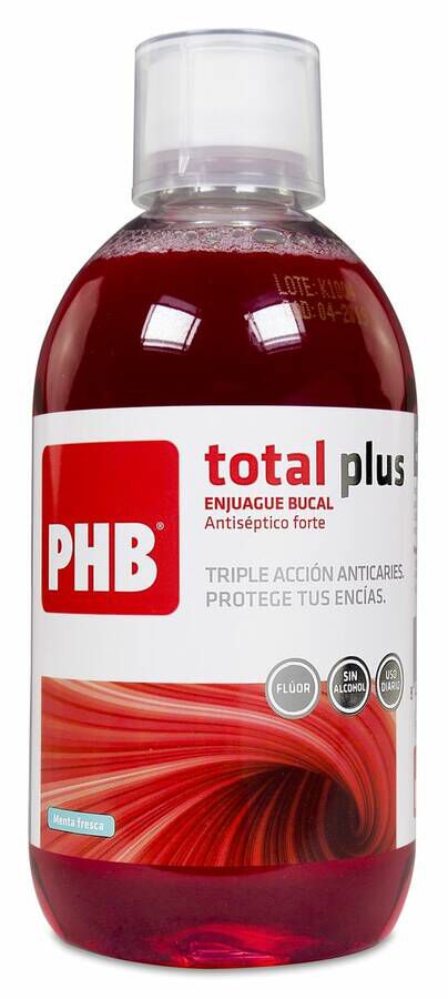 PHB Total Plus Enjuague Bucal, 500 ml