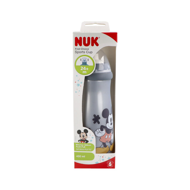 Nuk Sports Cup Mickey Sil +8, 450ml