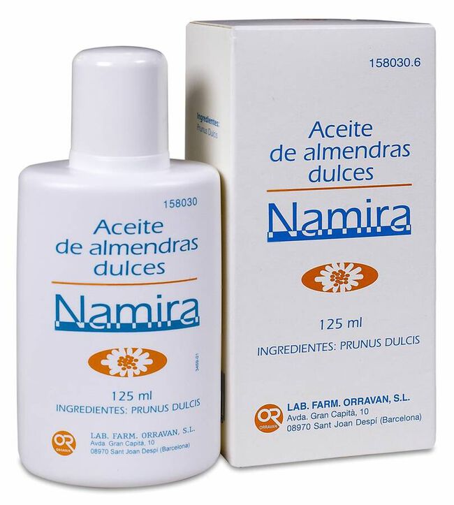 Namira Aceite de Almendras Dulces, 125 ml