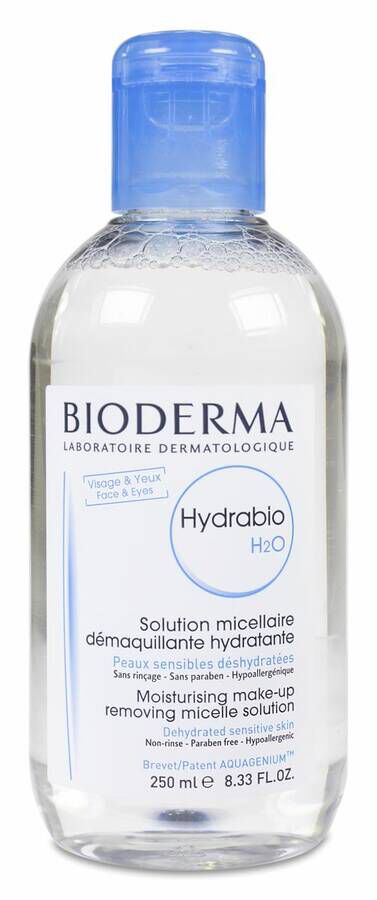 Bioderma Hydrabio H2O Agua Micelar Piel Deshidratada, 200 ml