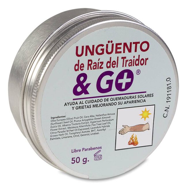 Pharma&Go Ungüento de Raíz del Traidor & Go, 50 g