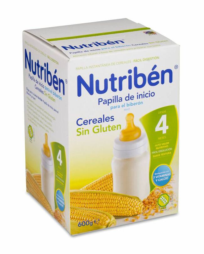 Nutribén Papilla de Inicio para Biberón, 600 g