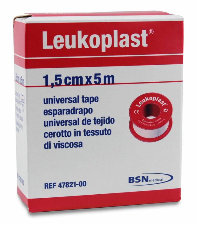 Leukoplast Esparadrapo Color Carne 1,25 cm x 5 m, 1 Ud