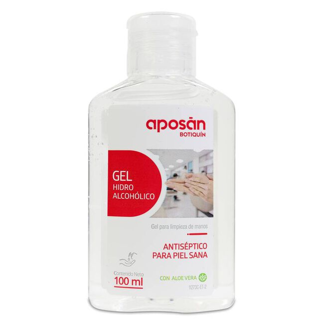 Aposán Gel Biocida Desinfectante Manos 72% Alcohol, 100 ml