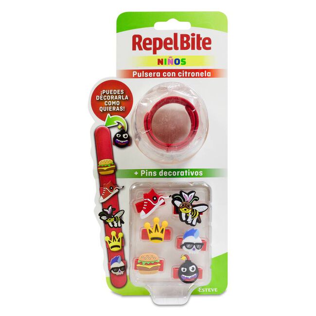 RepelBite Pulsera Niño Custom, 1 Unidad