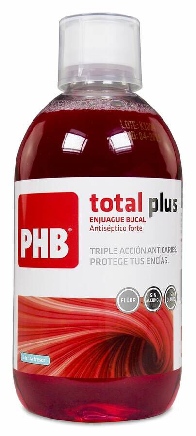 PHB Total Plus Enjuague Bucal, 500 ml