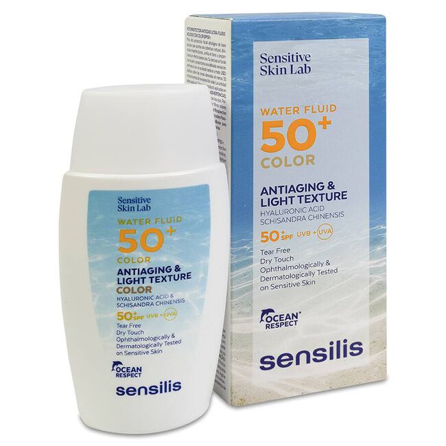 SENSILIS WATER FLUID SPF 50+ FOTOPROTECTOR 1 ENVASE 40 ml COLOR