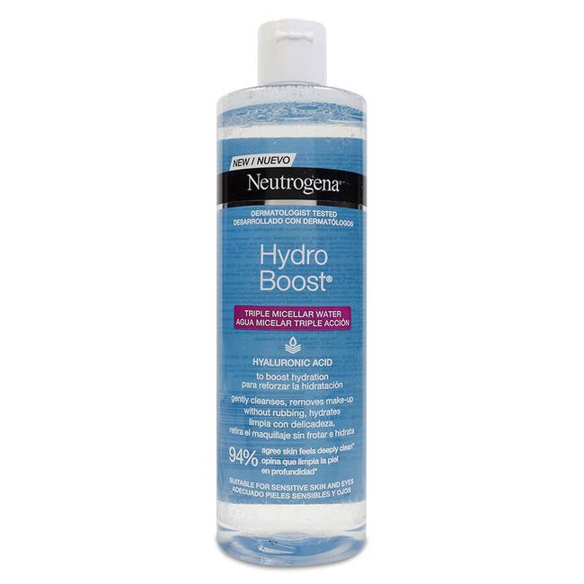 Neutrogena Hydro Boost Agua Micelar Triple Acción, 400 ml