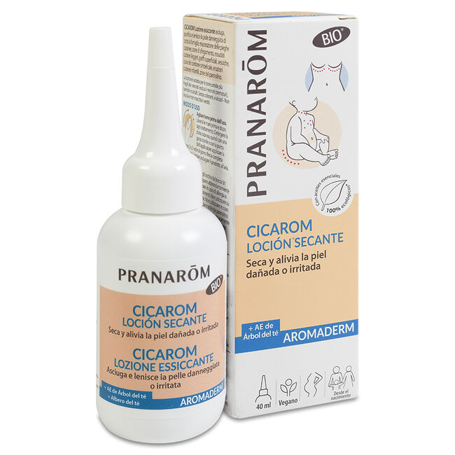 Pranarom Aromaderm Cicarom Loción Secante, 40 ml