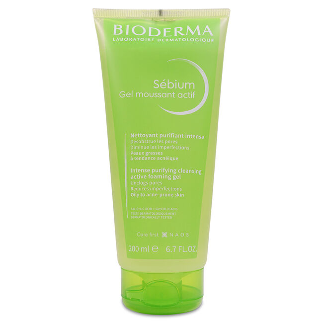 Bioderma Sébium Gel Moussant Actif, 200 ml