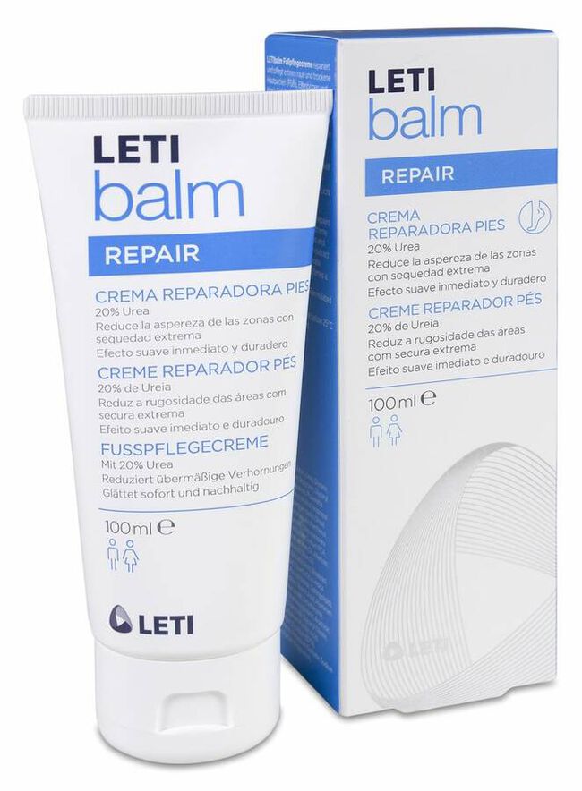 LETIbalm Repair Crema Reparadora de Pies, 100 ml