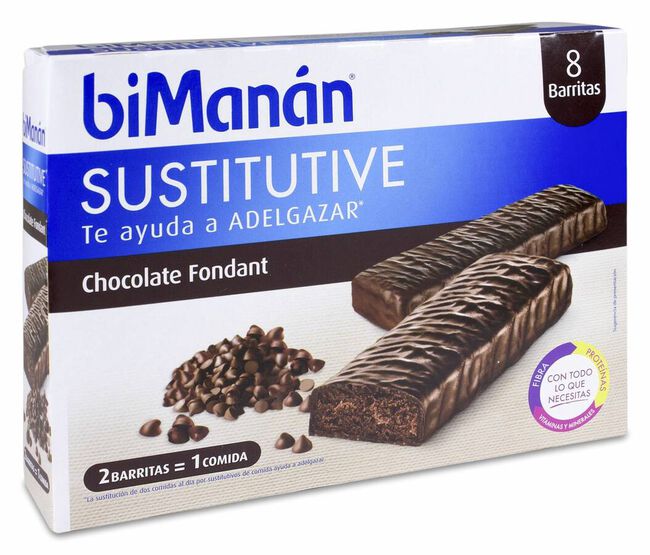 biManán Chocolate Fondant, 10 Uds