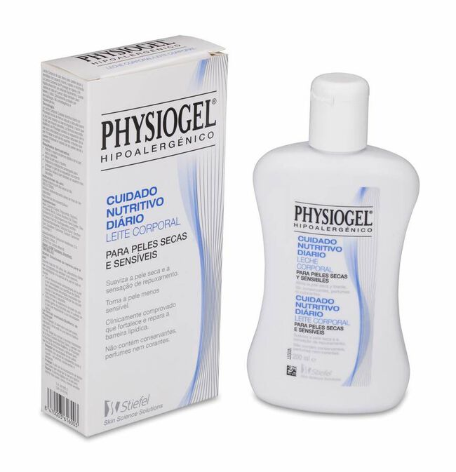 Physiogel Hipoalergénico Leche Corporal, 200 ml