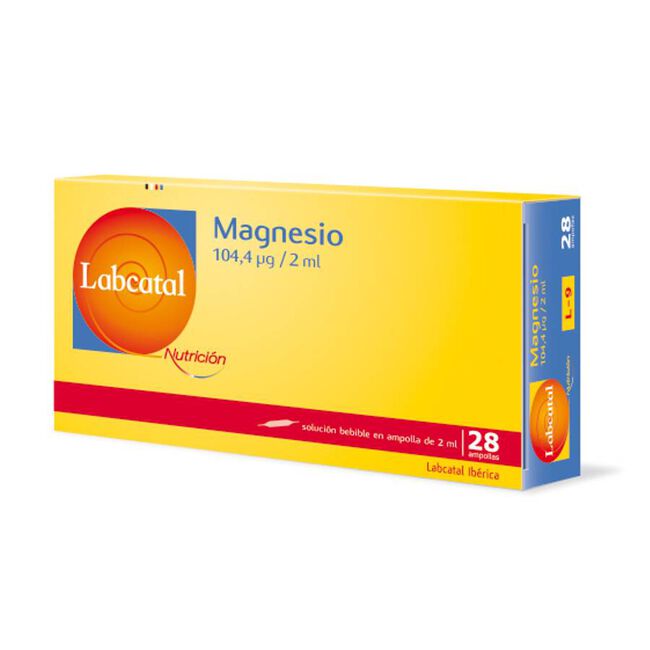Labcatal 09 Magnesio Ampollas, 28 X 2 ml