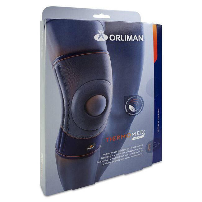 Orliman Rodillera Rodete Silicona Estabilizadores Laterales 4105 Talla 1, 1 Unidad