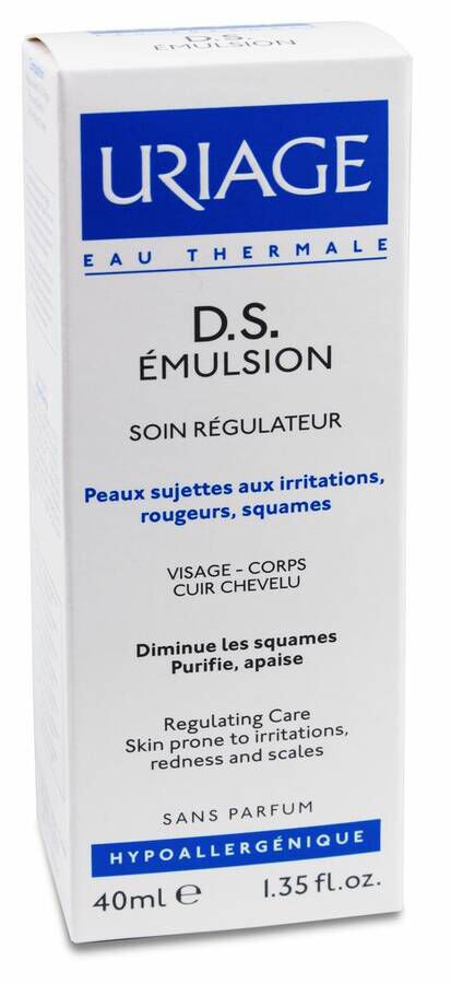 Uriage D. S. Emulsión Dermatitis Seborreicas Costra Láctea, 40 ml