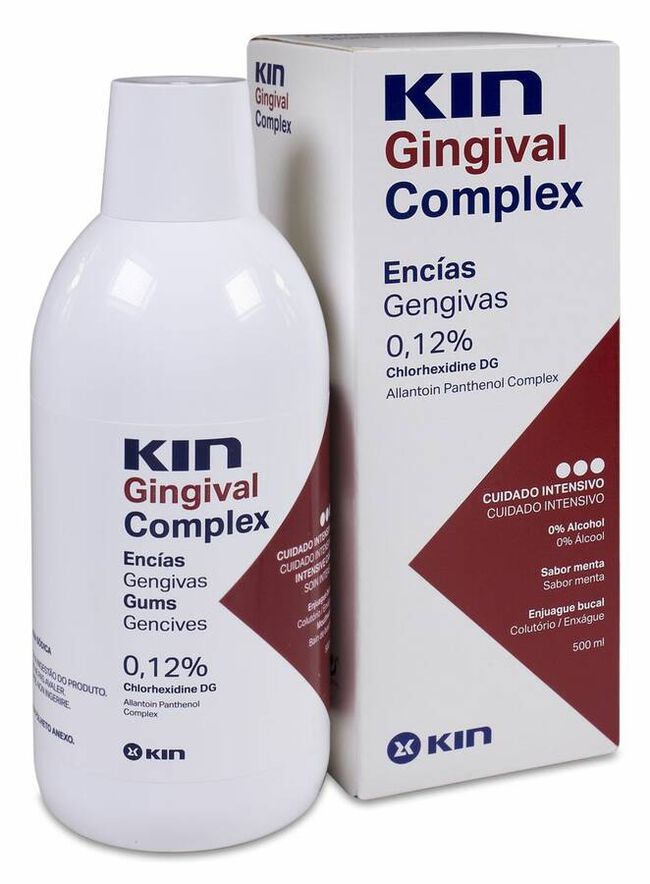 Kin Gingival Enjuague Bucal, 500 ml