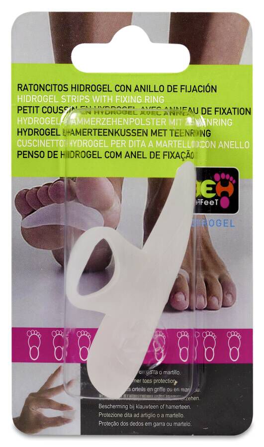 Neh Feet Ratoncito con Anillo Derecho Talla Peque&ntilde;a, 1 ud