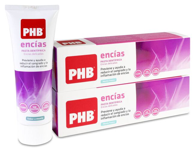 Pack PHB Dentífrico Encías, 2 x 75 ml
