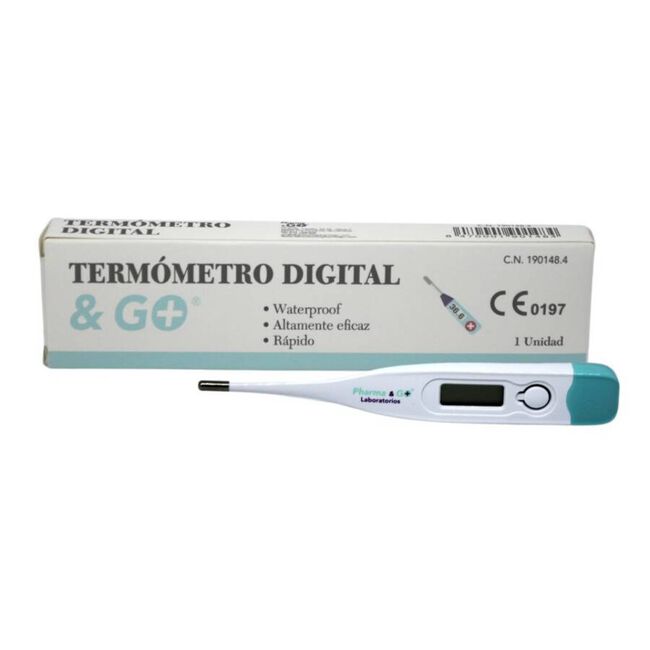 Pharma&Go Termómetro Digital &GO, 1 Unidad